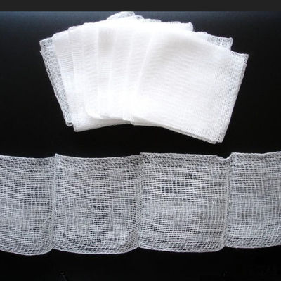 10cmx10cm Degreased Sterile Medical Gauze Swab Certified Medical Wound Care
