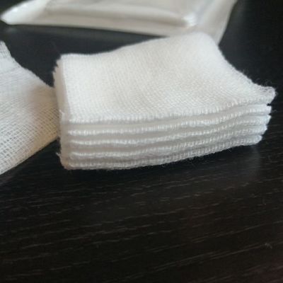 Medical Usage 5Pcs Square Gauze Swab for Wound Care and Cleaning