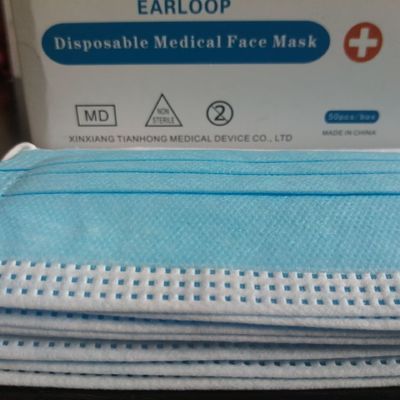 FDA Certified 50pcs/Box Mouth Mask for Storing in Dry Place