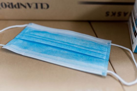 Blue Color Pfe 98% 3 Ply FDA Medical Grade Face Mask