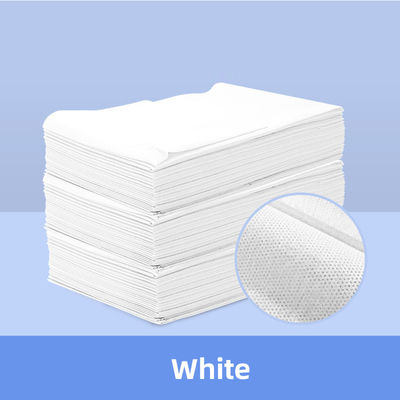 Luxury White Disposable Bed Sheet Set Hotel Non Woven Facial Bed Sheet